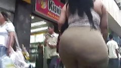 Big Butt BBW Latin Milf Street Strut – 4