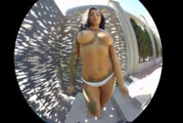 HD compilation of sexy solo european girls teasing in VR video