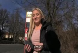 PublicAgent – Amazing boobs blonde blowjobs