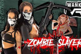 WankzVR – Zombie Slayers ft. Adriana Chechik, Megan Rain, Arya Fae