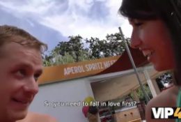 Vip4K.Hunter meets girl on public beach and has anal sex with her
