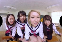 [KAVR-004][VR] Lucky Pervert At An Almost All Girl School