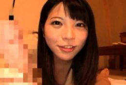 Aroused japanese cutie gets entire cock in ideal pov
