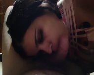 Hot Latina Know How To Suck Her Boyfriend Well