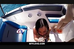 Hot Amateur Teens Fucked By Boat Captain While Partying On Lake