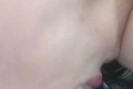 Car head by 18 years old teen and cum swallow