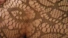 BBW pounded doggy style in bodystocking