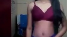 Sexy Indian masterbates on webcam