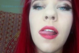 VERY sexy redhead’s large open throat } Giantess Vore { Huge Mouth POV