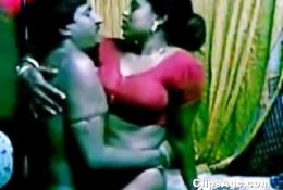 Southindian Cute Servant Aunty fucking her Boss while his wife non availe