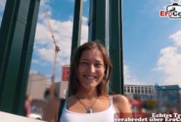 Deutsche touristin abgeschleppt – german guy public pick up 18yo amateur teen tourist au pair skinny teen for casting