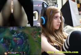 GamerGirl Cums As She Tries To Play League of Legends