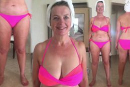 Carol Kirkwood leaked bikini picture uk tv milf