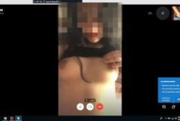 Cumming for a tight pussy on skype