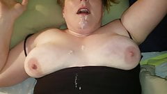 BBW Fucked With Cum Covered Face