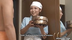 Japanese delivery girl, Lulu Kinouchi got nailed for mistake