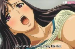 Young busty lesbians have threesome | Anime hentai