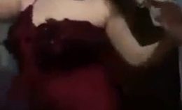 Arab Sexy Hot Girl In Bedroom Dancing