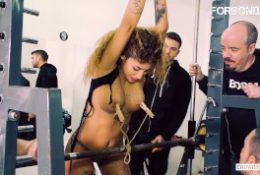 CrowdBondage – Venus Afrodita Busty Venezuelan Latina Slut BDSM And Hard Fuck At The Gym