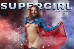 Teen Babe Sybil A As SUPERGIRL Apologizes With Her Wet Pussy XXX Parody
