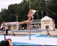 Stripper Compeitition Outdoors