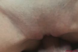 My tight pussy makes him cum to fast (closeup creampie)