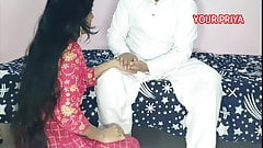 Tharki Sasur fucked very hard with YOUR PRIYA, Hindi Roleplay sex